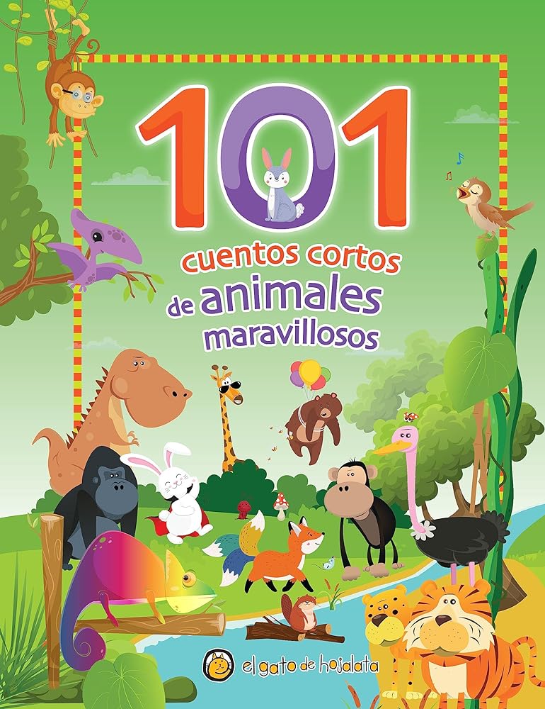101 cuentos cortos de animales maravillosos / 101 Short Stories about Amazing An imals (Spanish Edition)